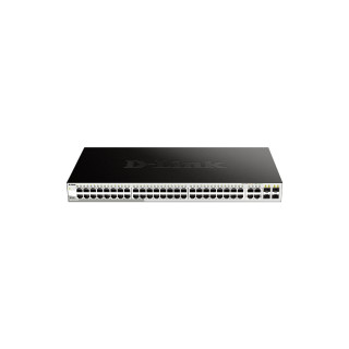 D-Link DGS-1210-52 Gestionado L2 Gigabit Ethernet (10/100/1000) 1U Negro