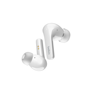 Belkin SOUNDFORM Flow Auriculares Inalámbrico Dentro de oÍ­do Llamadas/Música USB Tipo C Bluetooth Blanco