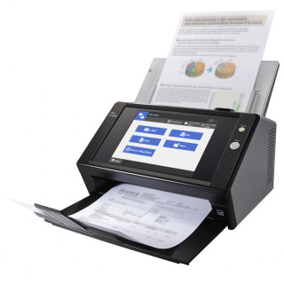 Fujitsu N7100E Escáner con alimentador automático de documentos (ADF) 600 x 600 DPI A4 Negro