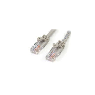 StarTech.com 45PAT5MGR cable de red 5 m Cat5e U/UTP (UTP) Gris