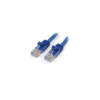 StarTech.com Cable de 1m Azul de Red Fast Ethernet Cat5e RJ45 sin Enganche - Cable Patch Snagless