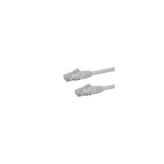 StarTech.com Cable de Red Ethernet Cat6 Snagless de 1m Blanco - Cable Patch RJ45 UTP - N6PATC1MWH