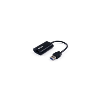Nilox Adaptador de red USB 3.0 a Gigabit Ethernet RJ45 1000 Mbit/s Negro
