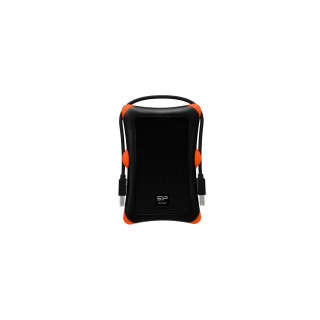 Silicon Power Armor A30 Carcasa de disco duro/SSD Negro, Naranja