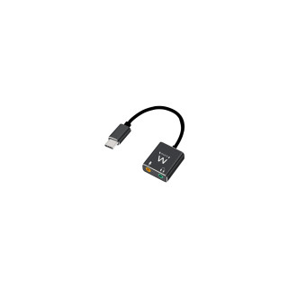 Ewent EC1645 Adaptador audio usb a 3.5mm negro