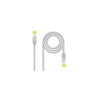 LATIGUILLO NANOCABLE CAT 6A LSZH SFTP 1METRO BLANCO 10.20.1901-W