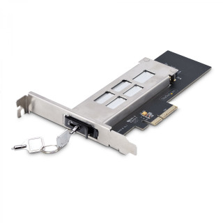 StarTech.com Tarjeta PCIe x4 a SSD NVMe M.2 - Rack Móvil Backplane con Bandeja Removible Hot Swap Intercambiable en...