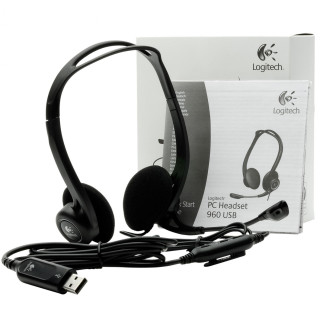 AURICULARES LOGITECH PC 960 MICROFONO 981-000100