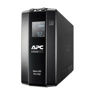 APC sistema de alimentación ininterrumpida (UPS) Línea interactiva 900 VA, 540 W, 6 salidas AC Negro