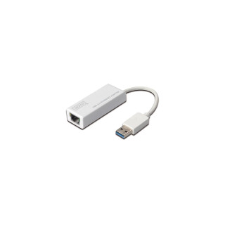 Digitus cable gender changer USB RJ-45 Blanco