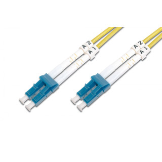 Digitus DK-2933-01 cable de fibra optica 1 m LC Amarillo