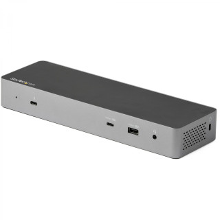 StarTech.com TB3CDK2DHUE Docking station Thunderbolt 3 negro gris