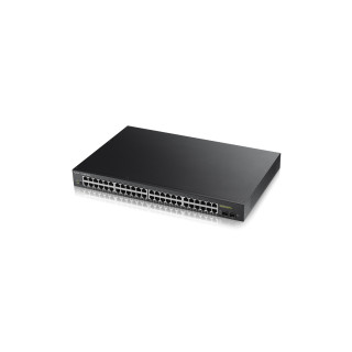 Zyxel GS1900-48HP Gestionado L2 Gigabit Ethernet (10/100/1000) Energía sobre Ethernet (PoE) Negro