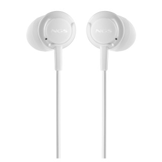 NGS CROSS DRIFT WHITE Auriculares Alámbrico Dentro de oído Llamadas/Música Blanco