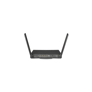 Mikrotik hAP acÂ³ router inalámbrico Gigabit Ethernet Doble banda PoE (2,4 GHz / 5 GHz) Negro