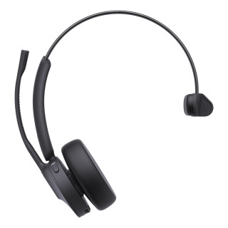 Yealink WH64 Mono UC Auriculares Inalámbrico Diadema Oficina/Centro de llamadas USB Tipo C Bluetooth Negro