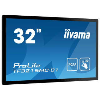 iiyama ProLite TF3215MC-B2 pantalla para PC 81,3 cm (32") 1920 x 1080 Pixeles Full HD LED Pantalla táctil Quiosco Negro