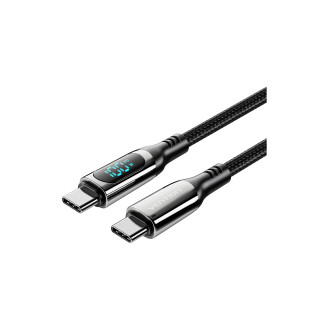Vention Cable USB 2.0 Tipo-C 5A 100W TAYBAV/ USB Tipo-C Macho - USB Tipo-C Macho/ 1.2m/ con Pantalla