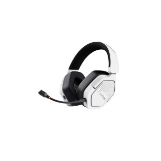 Trust GXT 493PS Carus Auriculares Inalámbrico y alámbrico Diadema Juego Bluetooth Blanco