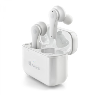 NGS ARTICA BLOOM Auriculares Alámbrico Dentro de oído Llamadas/Música Bluetooth Blanco