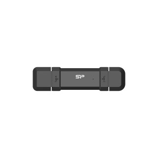 Silicon Power DS72 unidad flash USB 250 GB USB Type-A / USB Type-C 3.2 Gen 2 (3.1 Gen 2) Negro