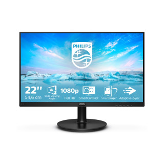 Philips V Line 221V8A/00 LED display 54,6 cm (21.5") 1920 x 1080 Pixeles Full HD Negro