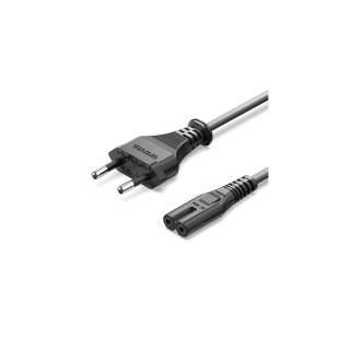 Vention Cable Alimentación Forma 8 ZCLBAC/ CEE7/16 Macho - C7 Hembra/ 1.8m