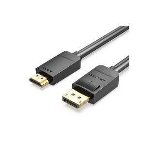 Vention Cable Conversor HADBG/ Displayport Macho - HDMI Macho/ 1.5m/ Negro