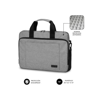 Maletin SUBBLIM Maletín Ordenador Air Padding Laptop bag 13,3-14 SUB-LB-4APLB01