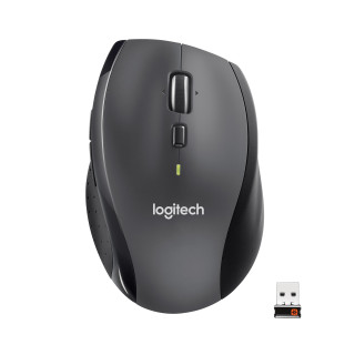 Logitech marathon M705 raton rf inalambrico optico 1000dpi negro carbon vegetal