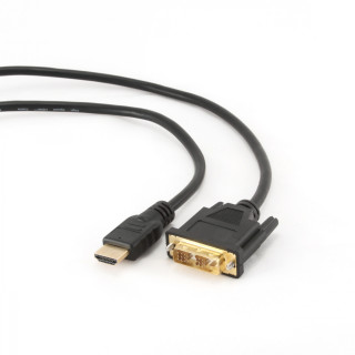 CABLE GEMBIRD HDMI MACHO A DVI MACHO 1.8M NEGRO CC-HDMI-DVI-6