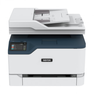 Xerox C235 Impresora multifuncion laser duplex A4 22 ppm escaner fax PS3 PCL5e/6 ADF 2 bandejas azul blanco