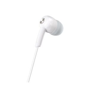 Hama Gloss Auriculares Alámbrico Dentro de oído Música Gris, Blanco