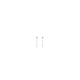 Hama 00205247 cable coaxial 3 m Blanco