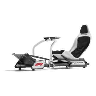 Playseat Formula Instinct - F1 Edition Silla para videojuegos universal Asiento acolchado Negro, Blanco