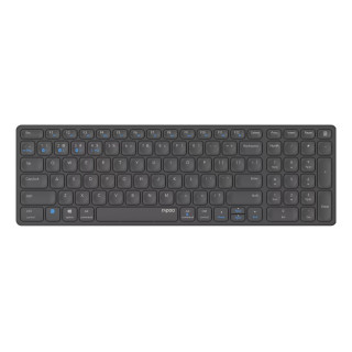 Rapoo E9700M teclado Oficina RF Wireless + Bluetooth QWERTY Gris