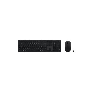 Lenovo 4X31R64357 teclado Ratón incluido Oficina RF Wireless + Bluetooth QWERTY Español Gris
