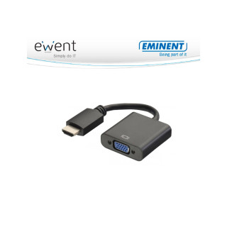 HDMI MACHO A VGA HEMBRA EWENT EW9864