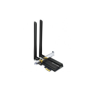 Tarjeta wifi Tp-link pci express wlan bluetooth 2402Mbit/s negro metalico ARCHER TX50E