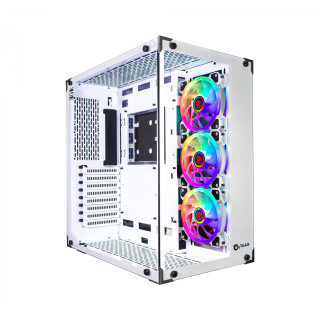 TALIUS CAJA ATX GAMING CRONOS FROST RGB CRISTAL TEMPLADO USB 3.0