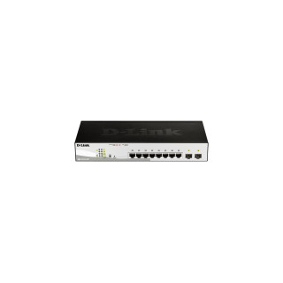 SWITCH D-LINK DGS-1210-10P/E 8PTOS RJ45 + 2 SFP 10/100/1000