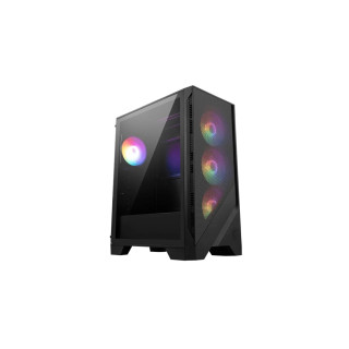 MSI MAG FORGE 121A AIRFLOW RGB Semi Torre ATX Cristal Templado USB 3.0 Negra