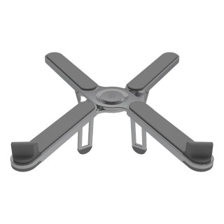 Celly SWMAGICSTANDX soporte para ordenador portátil Soporte para ordenador portátil y tableta Gris Oscuro 40,6 cm (16")