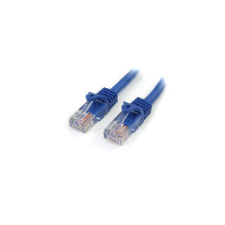 StarTech.com 45PAT5MBL cable de red 5 m Cat5e U/UTP (UTP) Azul