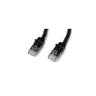 StarTech.com Cable de Red Ethernet Snagless Sin Enganches conectores RJ45 Cat6 UTP Gigabit - 10m Negro