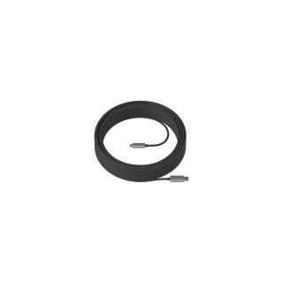 Cable logitech strong usb 3.2 gen 2 usb tipo-a macho a usb tipo-c macho 10m negro 939-001799