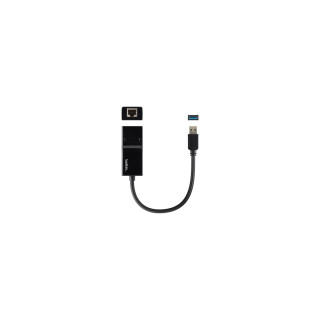 Belkin Adaptador Gigabit Ethernet USB 3.0 - Ethernet RJ-45 Negro