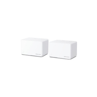 Mercusys Halo H80X(2-pack) Doble banda (2,4 GHz / 5 GHz) Wi-Fi 6 (802.11ax) Blanco 3 Interno