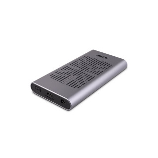 Lindy 43382 caja para disco duro externo Caja externa para unidad de estado sólido (SSD) Plata M.2