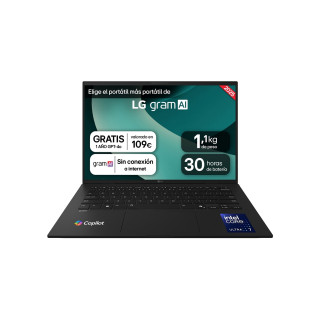 LG Gram 14ZD90T-G.AX88B ordenador portatil Intel Core Ultra 7 255H Portátil 35,6 cm (14") WUXGA 32 GB LPDDR5x-SDRAM 1…